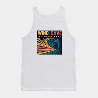 Wind Cave National Park Abstract Tank Top